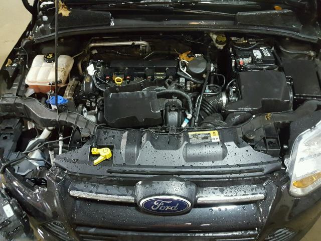 1FADP3F21EL234750 - 2014 FORD FOCUS SE BLACK photo 7