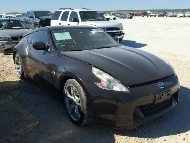 JN1AZ4EH7AM505661 - 2010 NISSAN 370Z BLACK photo 1