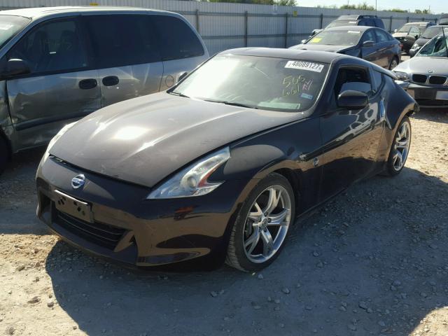 JN1AZ4EH7AM505661 - 2010 NISSAN 370Z BLACK photo 2