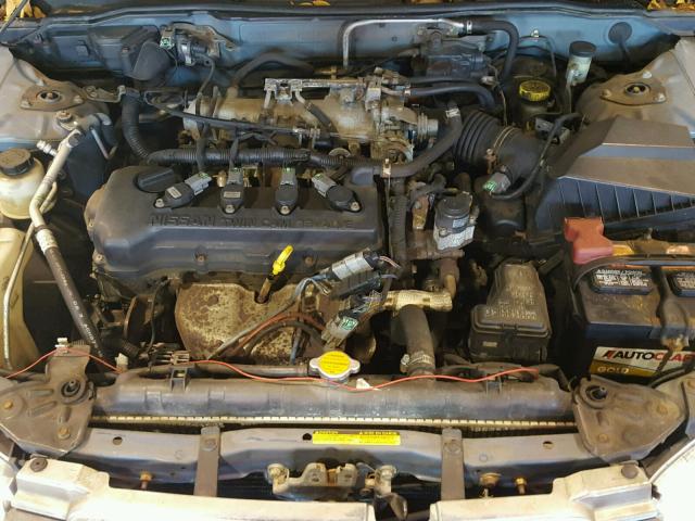 3N1CB51D4YL318579 - 2000 NISSAN SENTRA BAS BLUE photo 7