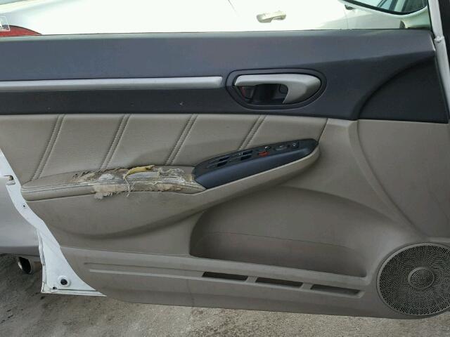 2HGFA169X9H519327 - 2009 HONDA CIVIC EXL თეთრი ფოტო 10