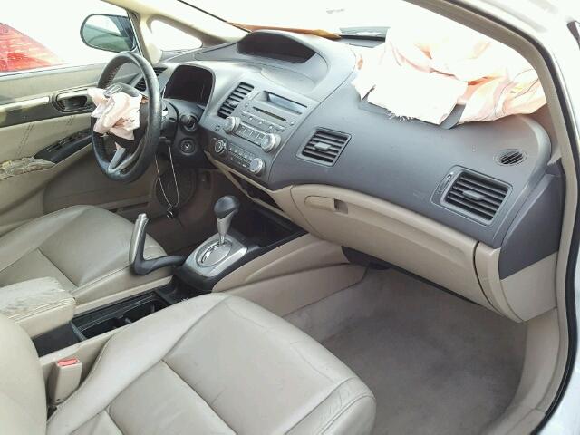 2HGFA169X9H519327 - 2009 HONDA CIVIC EXL თეთრი ფოტო 5