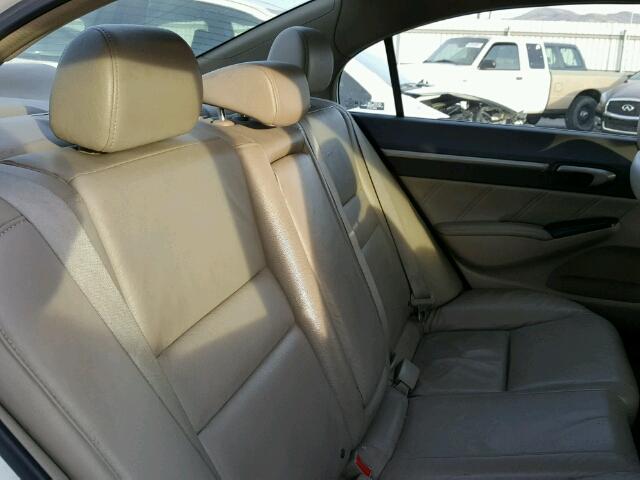 2HGFA169X9H519327 - 2009 HONDA CIVIC EXL თეთრი ფოტო 6