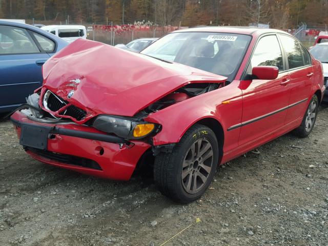 WBAEU33455PF63683 - 2005 BMW 325 XI RED photo 2