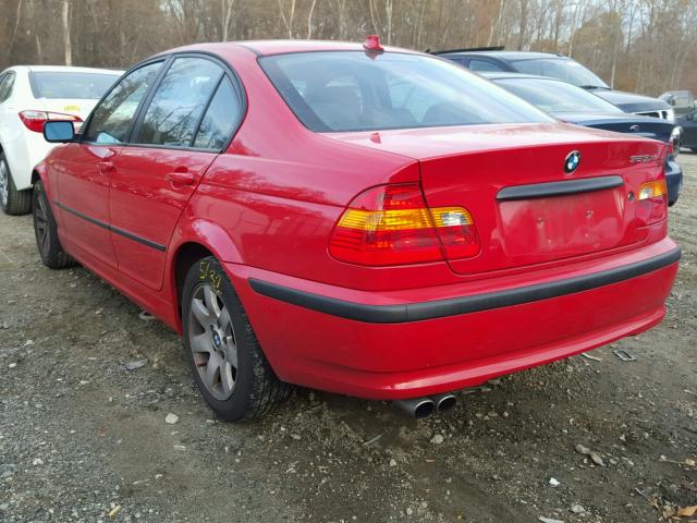 WBAEU33455PF63683 - 2005 BMW 325 XI RED photo 3