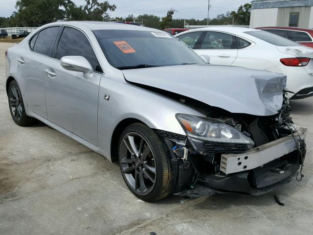 JTHBF5C20C5167725 - 2012 LEXUS IS 250 SILVER photo 1