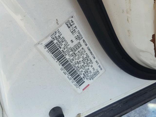 JT6HF10U6Y0097105 - 2000 LEXUS RX 300 TWO TONE photo 10