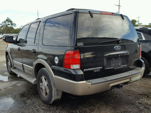 1FMRU17W84LA78943 - 2004 FORD EXPEDITION BLACK photo 3