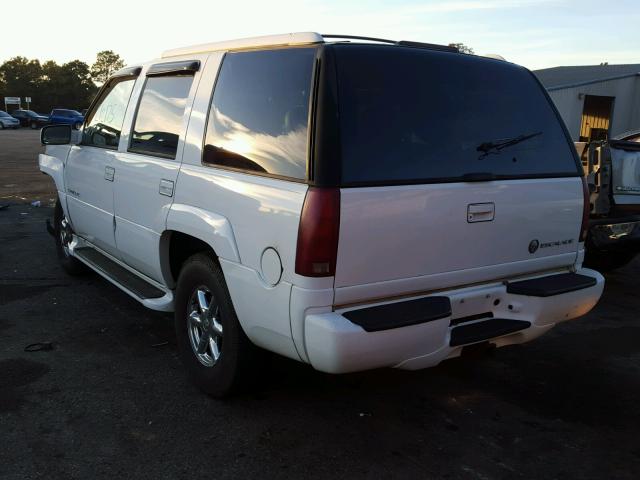 1GYEK13R5XR413614 - 1999 CADILLAC ESCALADE WHITE photo 3