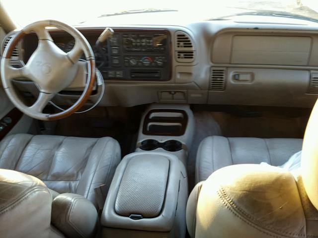 1GYEK13R5XR413614 - 1999 CADILLAC ESCALADE WHITE photo 9