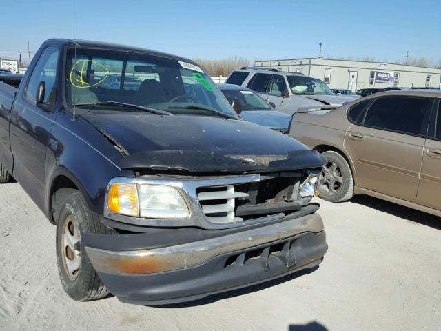 1FTZF1720XKA17446 - 1999 FORD F150 BLUE photo 9