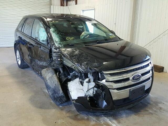 2FMDK3GC3EBA58716 - 2014 FORD EDGE SE BLACK photo 1