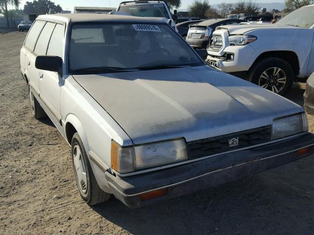 JF1AN43B8GC406164 - 1986 SUBARU GL SILVER photo 1