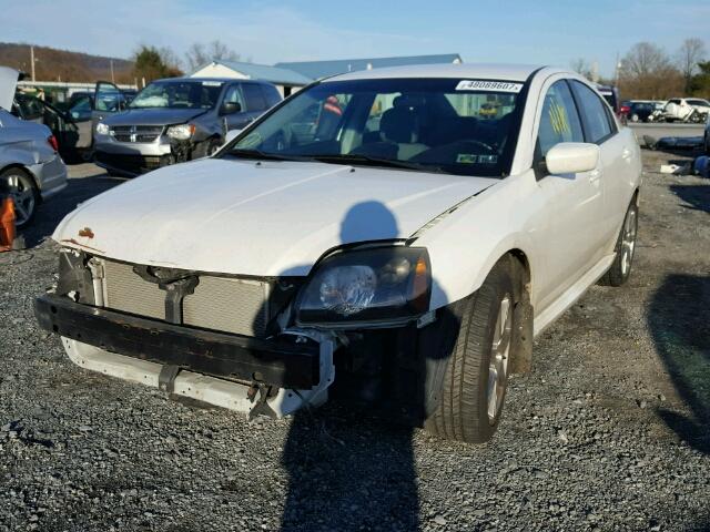 4A32B3FF0AE018645 - 2010 MITSUBISHI GALANT ES WHITE photo 2