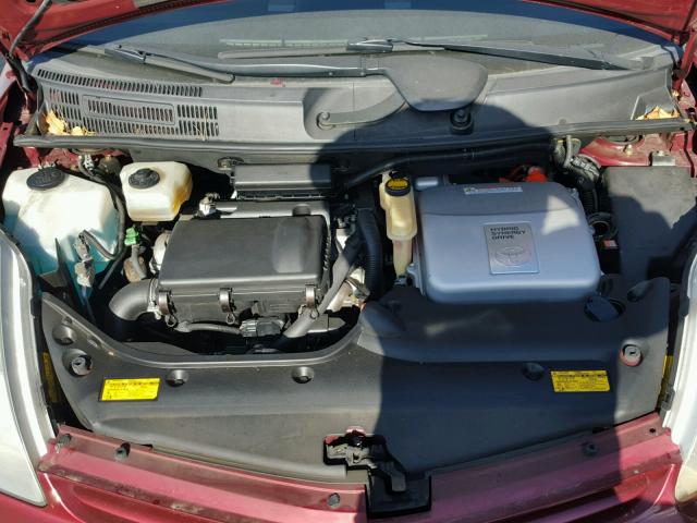 JTDKB20U653084851 - 2005 TOYOTA PRIUS 红色 照片 7