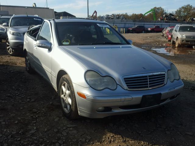 WDBRH81J34F515596 - 2004 MERCEDES-BENZ C 240 SPOR SILVER photo 1