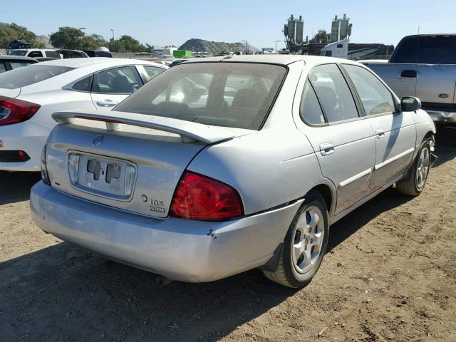 3N1CB51D15L582788 - 2005 NISSAN SENTRA 1.8 SILVER photo 4