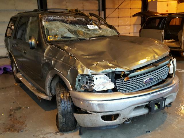 1FMPU18L0YLA62043 - 2000 FORD EXPEDITION GREEN photo 1