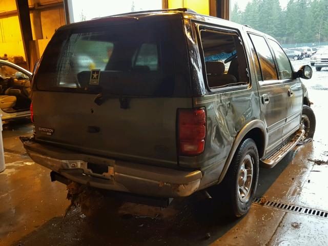 1FMPU18L0YLA62043 - 2000 FORD EXPEDITION GREEN photo 4