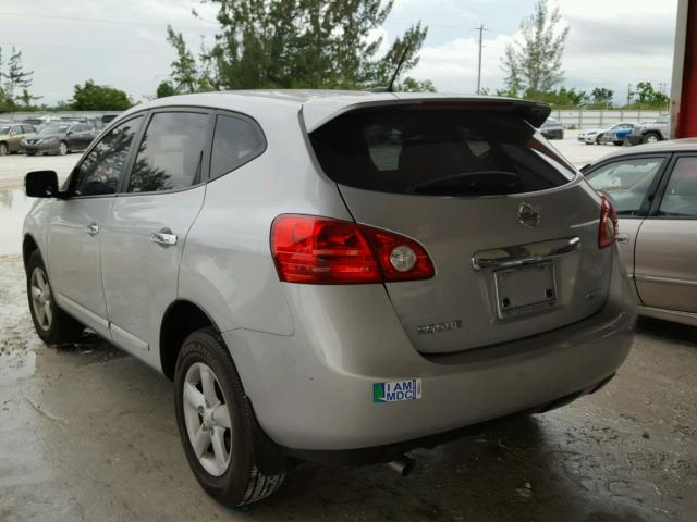 JN8AS5MT0CW611846 - 2012 NISSAN ROGUE S GRAY photo 3