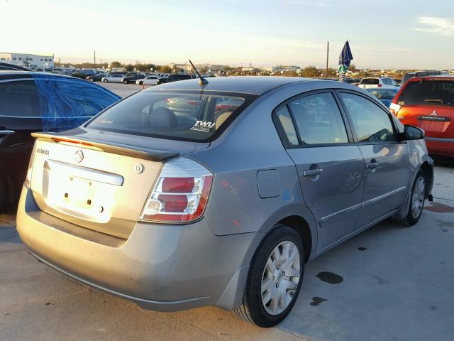 3N1AB6AP5BL612653 - 2011 NISSAN SENTRA 2.0 GRAY photo 4