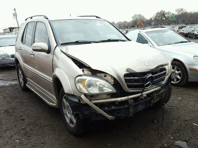 4JGAB75E44A486741 - 2004 MERCEDES-BENZ ML 500 GOLD photo 1