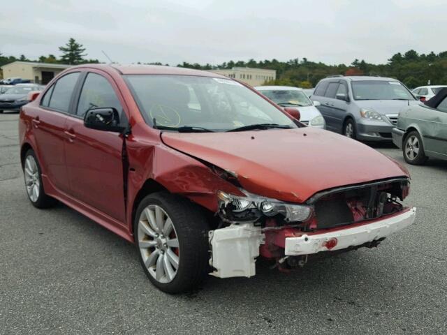 JA3AU86U58U022225 - 2008 MITSUBISHI LANCER GTS RED photo 1