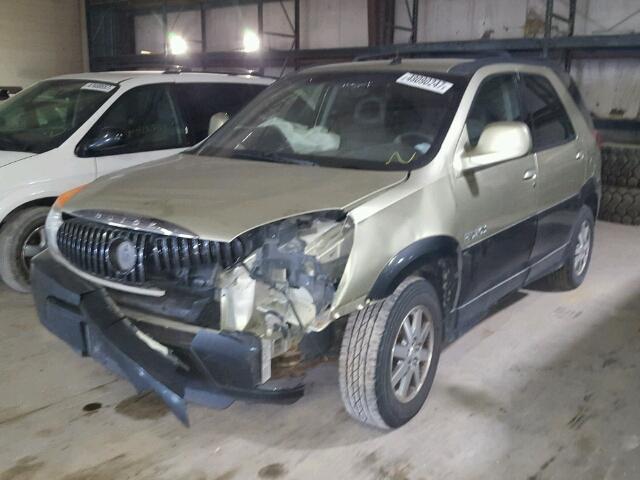 3G5DB03EX3S557246 - 2003 BUICK RENDEZVOUS GOLD photo 2