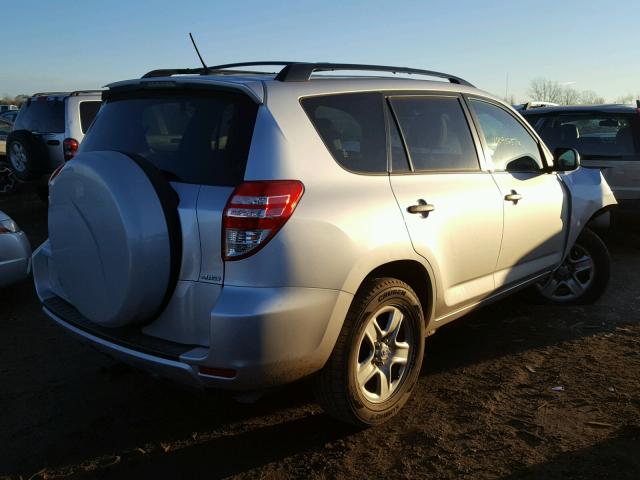 JTMBF33V39D017834 - 2009 TOYOTA RAV4 SILVER photo 4