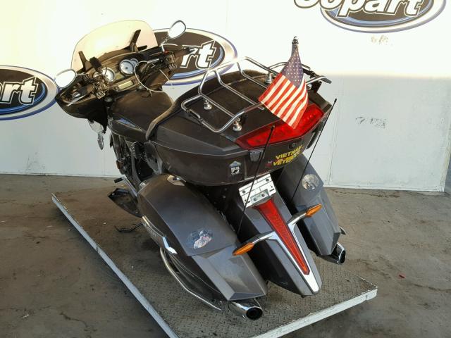 5VPTW36N7D3014810 - 2013 VICTORY MOTORCYCLES CROSS COUN Grafito foto 3