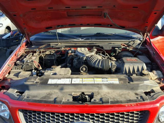 2FTZF0730XCA95068 - 1999 FORD F150 SVT L RED photo 7