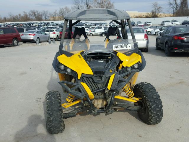 3JBPXLP10EJ000938 - 2014 CAN-AM MAVERICK 1 YELLOW photo 10