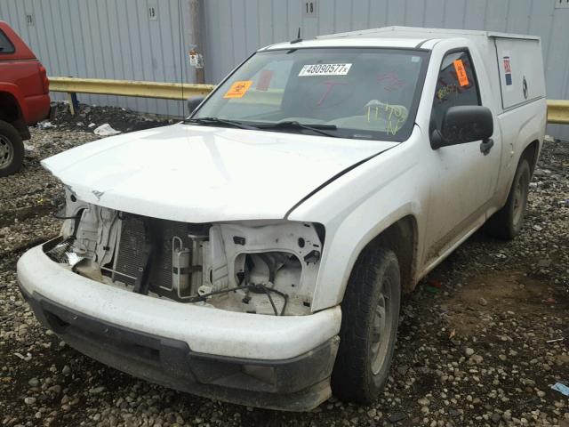 1GCCSBDE8A8137778 - 2010 CHEVROLET COLORADO WHITE photo 2