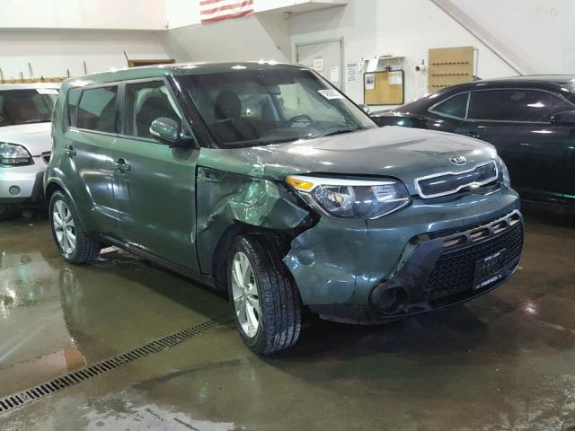 KNDJP3A59E7031693 - 2014 KIA SOUL + GREEN photo 1