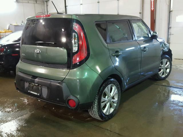 KNDJP3A59E7031693 - 2014 KIA SOUL + GREEN photo 4