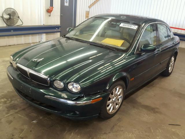 SAJEA51D03XD14491 - 2003 JAGUAR X-TYPE 2.5 GREEN photo 2