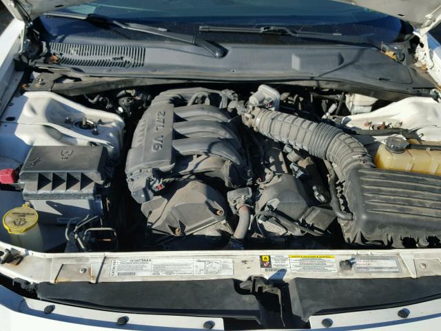 2B3KA43R77H689968 - 2007 DODGE CHARGER SE WHITE photo 7