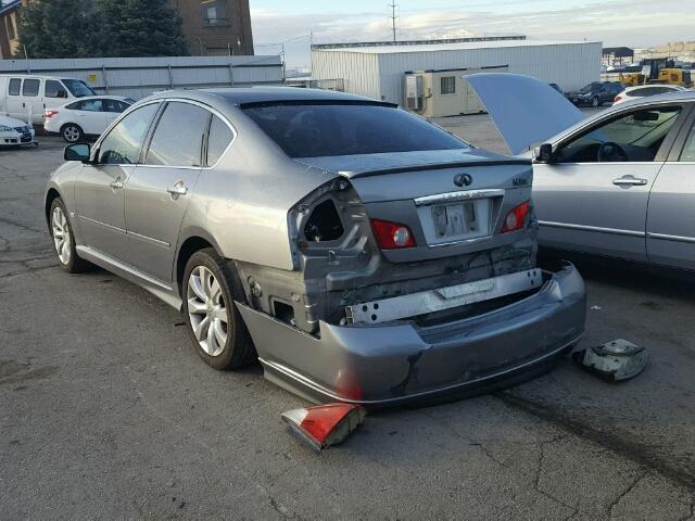 JNKAY01F06M253335 - 2006 INFINITI M35 BASE GRAY photo 3