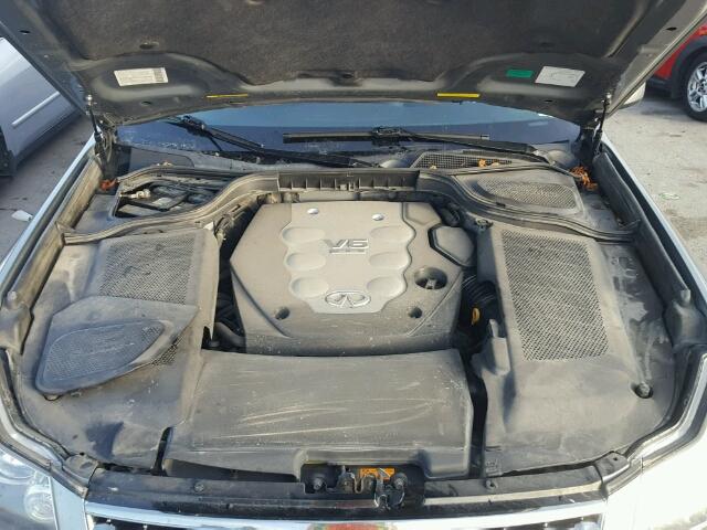 JNKAY01F06M253335 - 2006 INFINITI M35 BASE GRAY photo 7