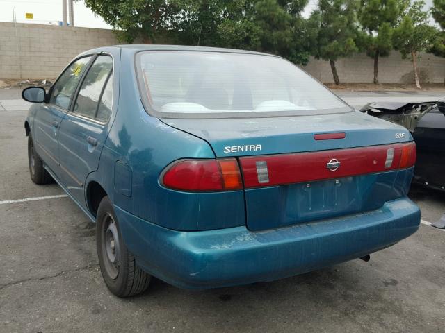 1N4AB41DXTC765474 - 1996 NISSAN SENTRA E GREEN photo 3