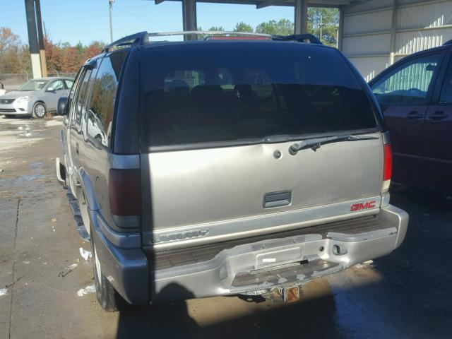 1GKCS13W512165677 - 2001 GMC JIMMY 棕色 照片 3