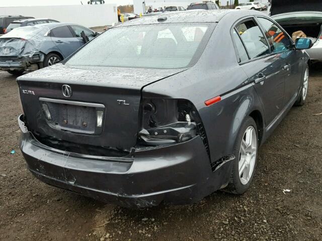 19UUA66208A055906 - 2008 ACURA TL GRAY photo 4