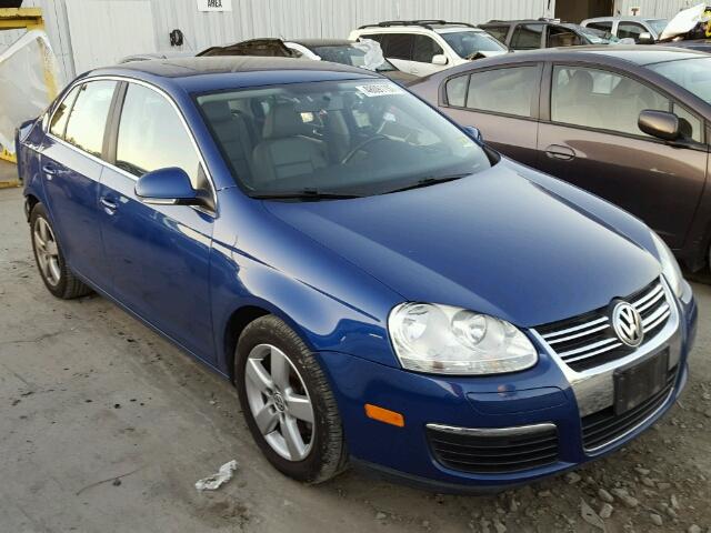 3VWRZ71K79M005127 - 2009 VOLKSWAGEN JETTA SE أزرق صورة 1