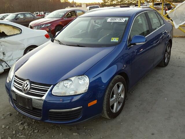 3VWRZ71K79M005127 - 2009 VOLKSWAGEN JETTA SE أزرق صورة 2