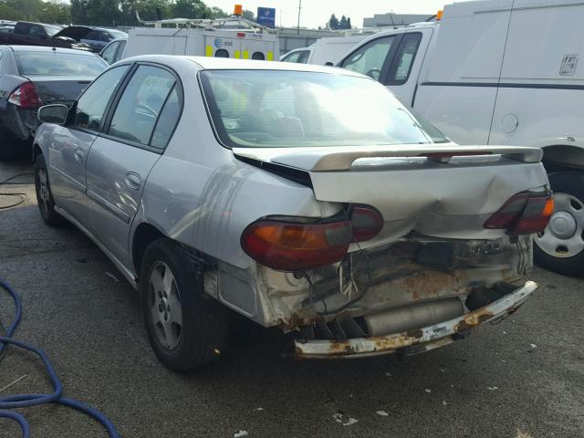 1G1NE52J33M704922 - 2003 CHEVROLET MALIBU LS Gümüş foto 3