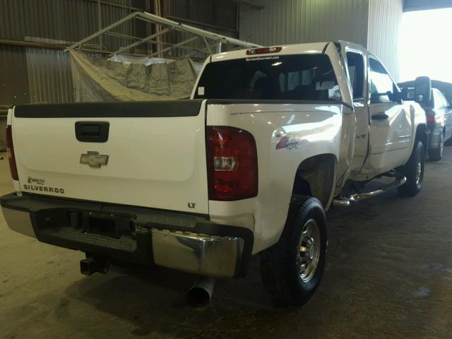 1GCHK23668F217814 - 2008 CHEVROLET SILVERADO WHITE photo 4