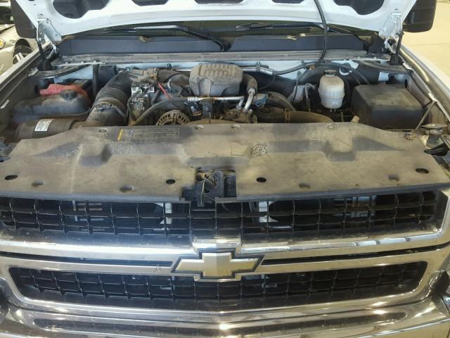 1GCHK23668F217814 - 2008 CHEVROLET SILVERADO WHITE photo 7