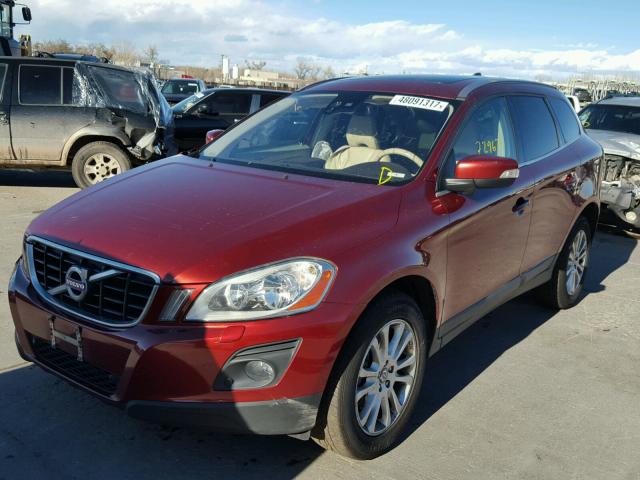 YV4992DZXA2122823 - 2010 VOLVO XC60 T6 ORANGE photo 2