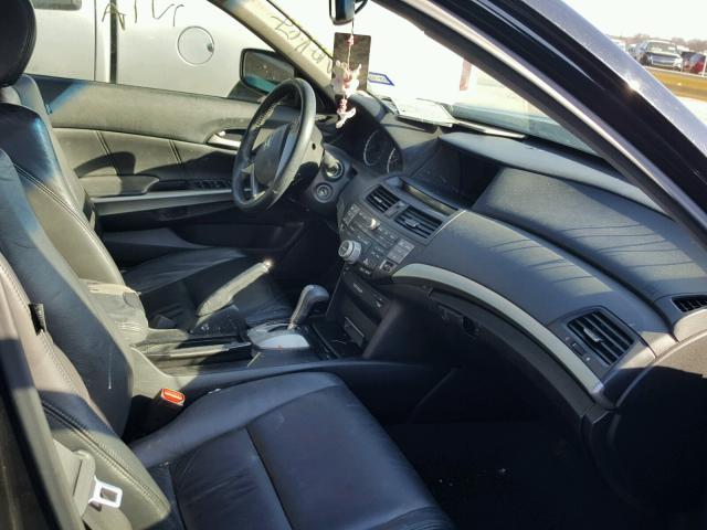 1HGCP26858A154499 - 2008 HONDA ACCORD EXL BLACK photo 5