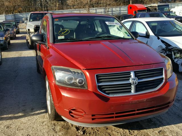 1B3HB48B47D521401 - 2007 DODGE CALIBER SX RED photo 9